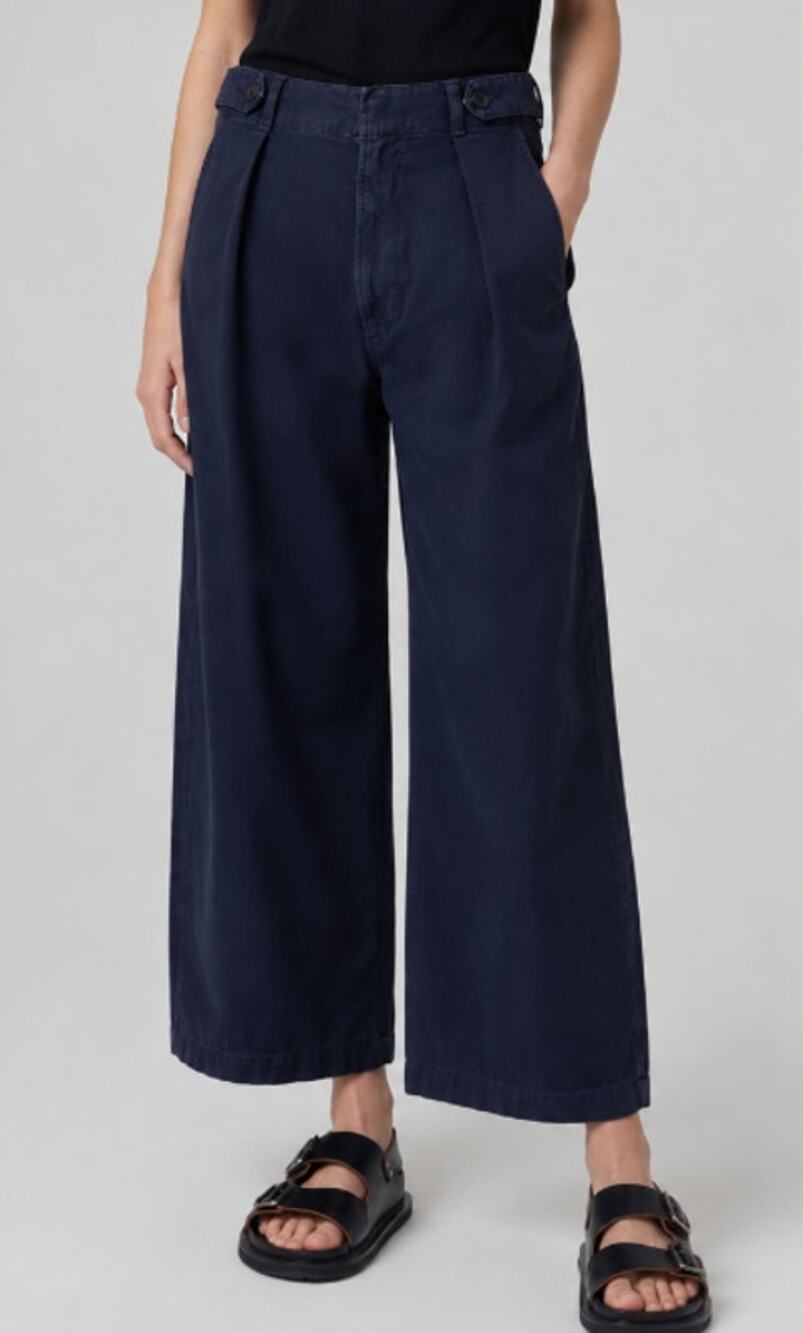 Citizen Of Humanity Payton Utility Trouser Dark Navy Blue Size 33